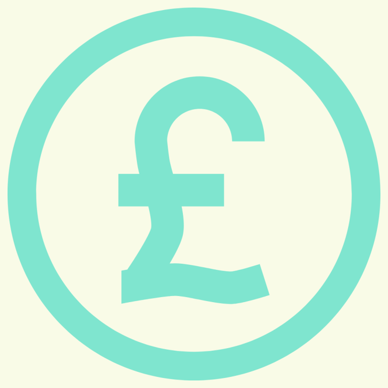 Image of pound sign for cost effective HR services